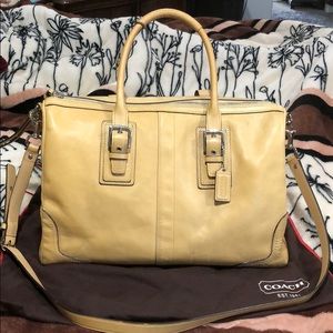 Coach Purse, size is medium to large.